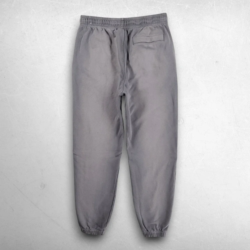 Jordan Flight Fleece Jogger Sweatpants Men M Grey Streetwear Athleisure Faded